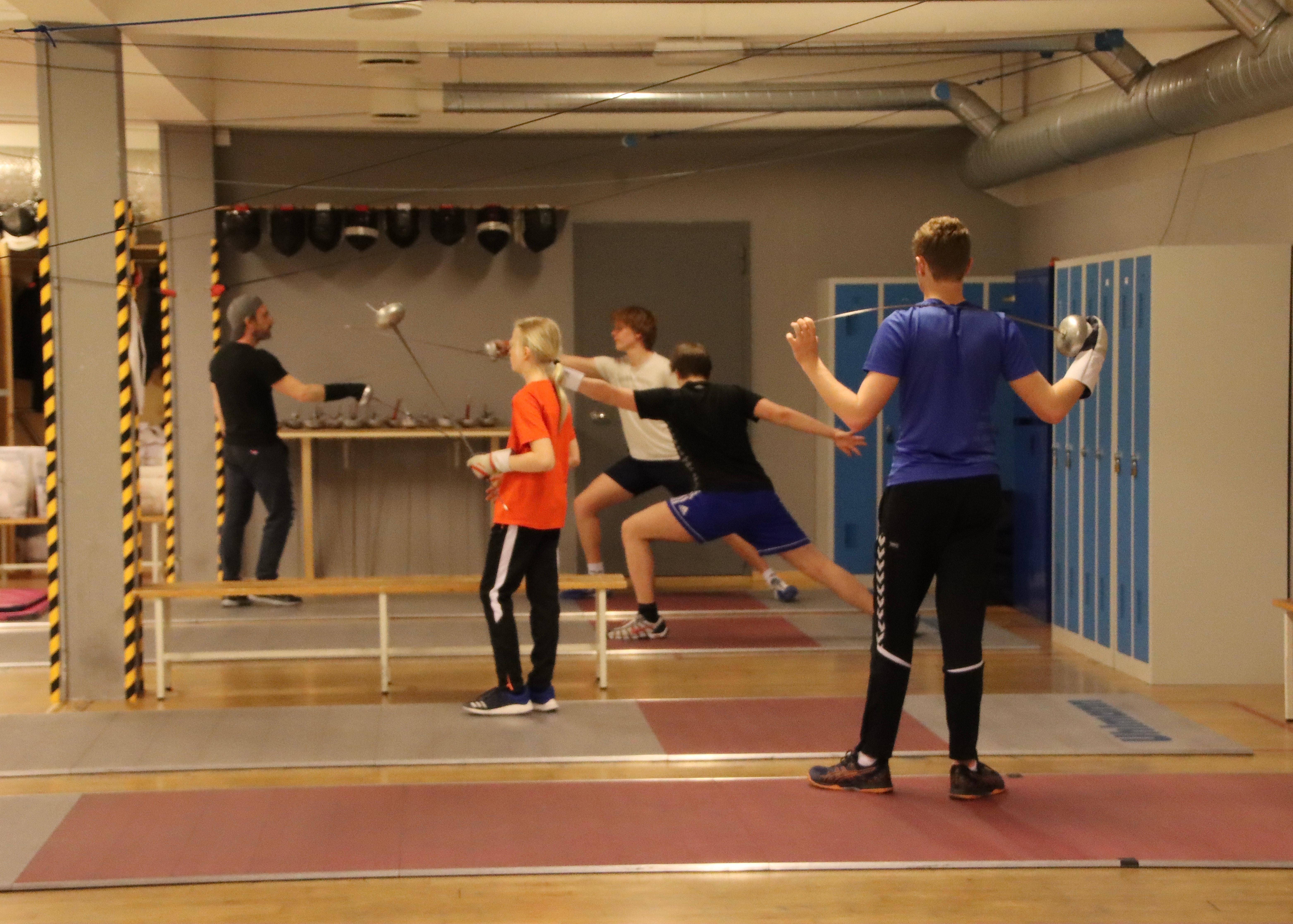 Da er Njård Fekting så smått igang igjen!